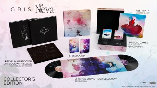 Gris & Neva Collector’s Bundle And Gorgeous Deluxe Editions Are Back In Stock