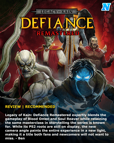 Legacy Of Kain: Defiance Remastered Switch Versions Hit With Last-Minute Delay
