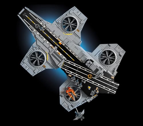 This Hard-To-Find Lego Marvel Helicarrier Set Is Discounted Right Now