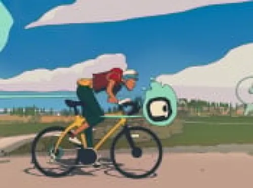 Uber-Promising Ghostly Cycling Sim Wheel World Pedals to PS5 on 23rd July 1 Uber-Promising Ghostly Cycling Sim Wheel World Pedals to PS5 on 23rd July