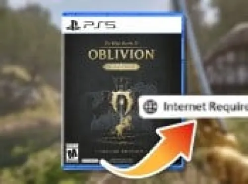 Oblivion Remastered’s Anticipated Physical PS5 Release Will Require the Internet
